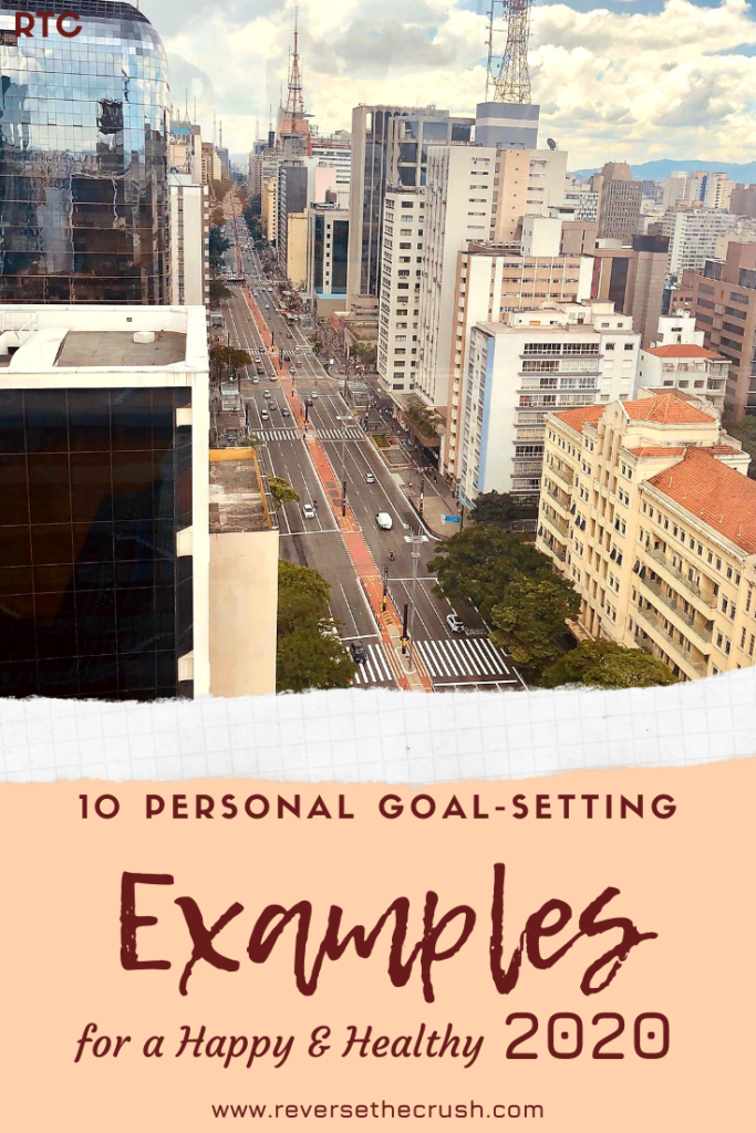 Personal goal-setting Examples for 2020 Pin