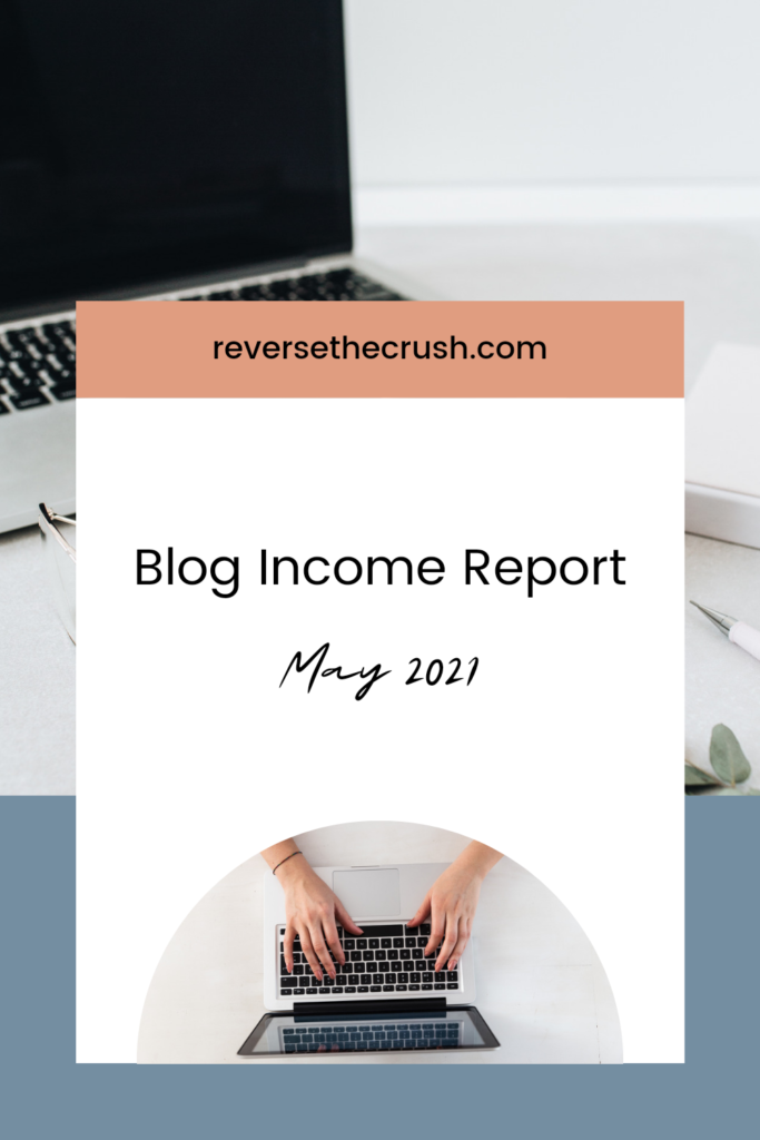 Pin For Blog Income Report May 2021
