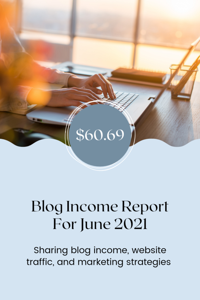 Pin for Blog Income Report - June 2021