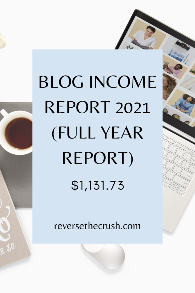 Pin the Blog Income Report 2021